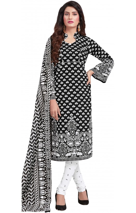 MINA HASSAN BLACK AND WHITE BY ASLIWHOLESALE 01 TO 04 SERIES COTTON DRESSES